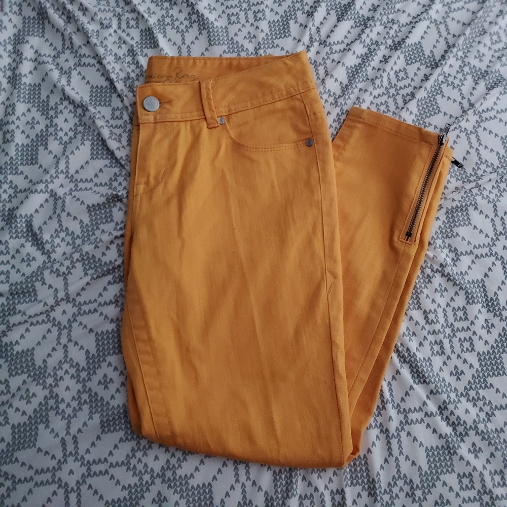 Gold pants